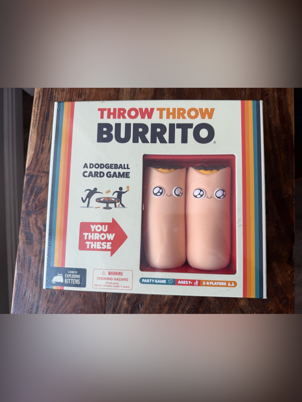 Nib Throw Throw Burrito Game